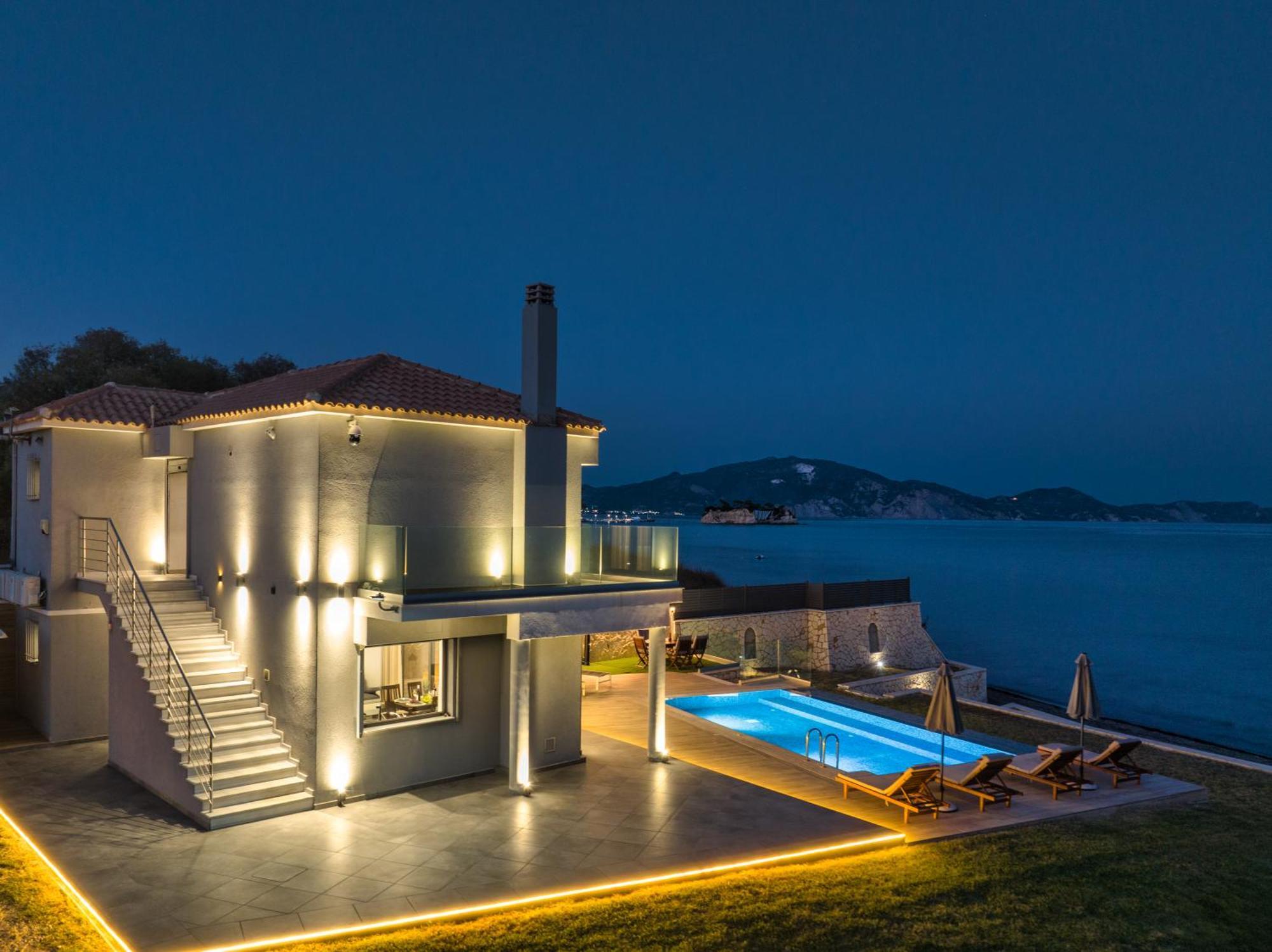 Villa Violet Front Private Laganas